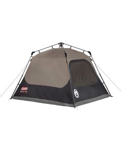 Coleman Cabin Tent with Instant Setup in 60 Seconds Brown Black - 4 Person