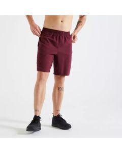 MEN'S SPORTS SHORTS - Wine Red Medium
