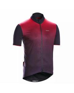 MEN'S ROAD BIKE KITS - Black and Maroon - RC500 TRIBAN - L 2023