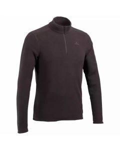 MEN'S FLEECE - BLACK - MH100 QUECHUA Large